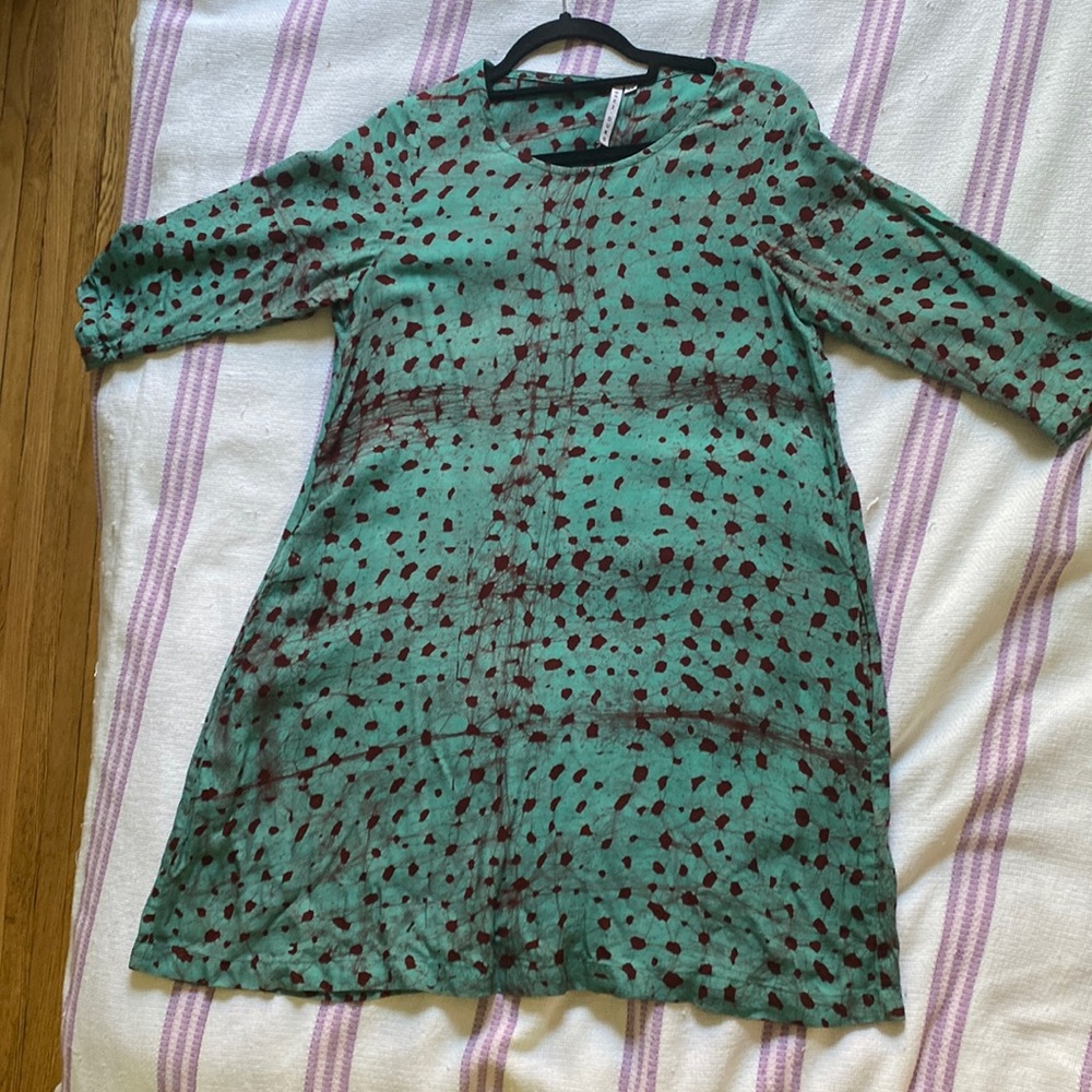 OSEI DURO short dyed textile dress XS